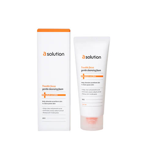aSOLUTION - TOUBLE FOCUS GENTLE CLEANSING FOAM