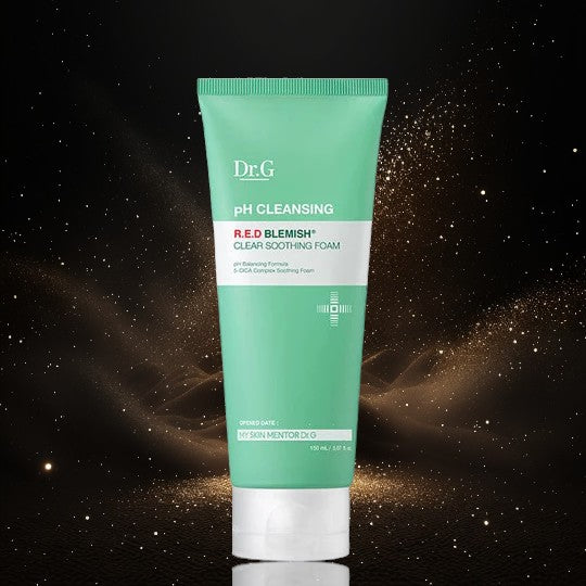 DR.G- PH Cleansing red blemish clear soothing foam