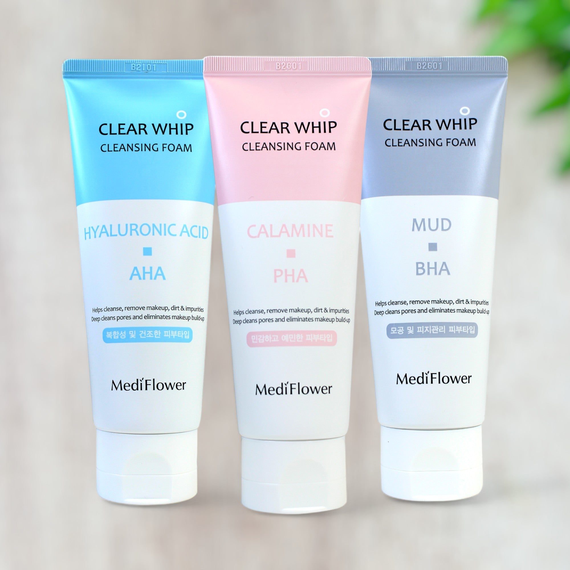 MEDI FLOWER- CLEAR WHIP CLEANSING  FOAM
