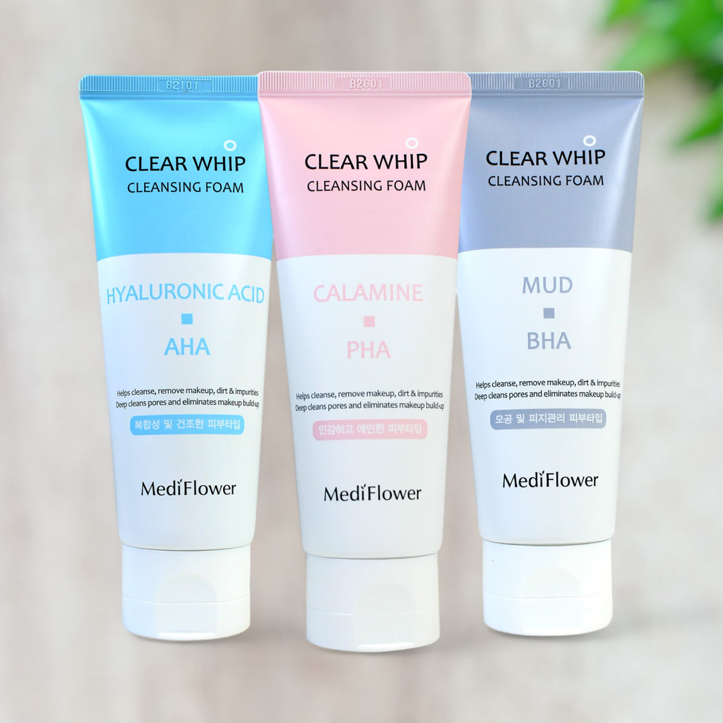 MEDI FLOWER- CLEAR WHIP CLEANSING  FOAM