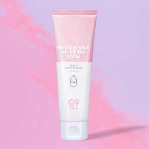 G9SKIN-White in milk whipping foam cleansing