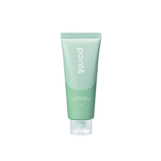POINT& - CALMING VEGE MUGWORT SCRUB FOAM