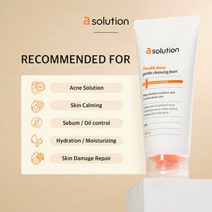 aSOLUTION - TOUBLE FOCUS GENTLE CLEANSING FOAM