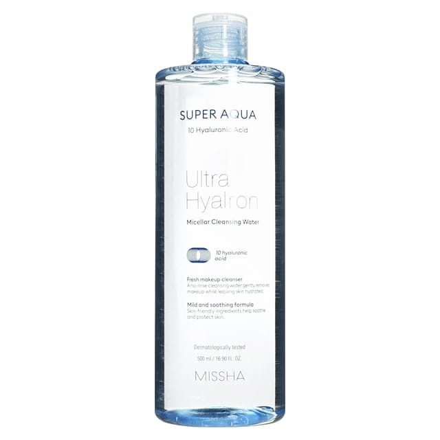MISSHA SUPER AQUA ULTRA HYALON MICELLAR CLEANSING WATER
