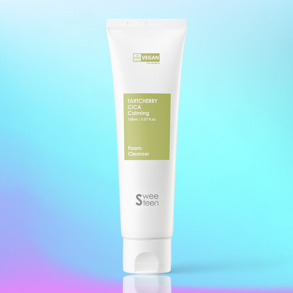 SWEETEEN- Tartcherry cica calming foam cleanser