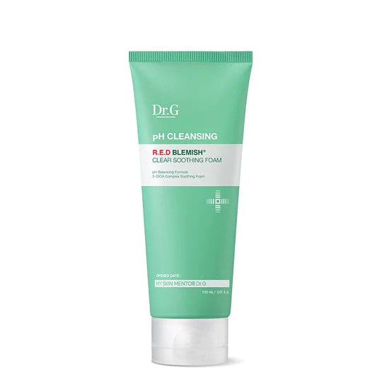 DR.G- PH Cleansing red blemish clear soothing foam