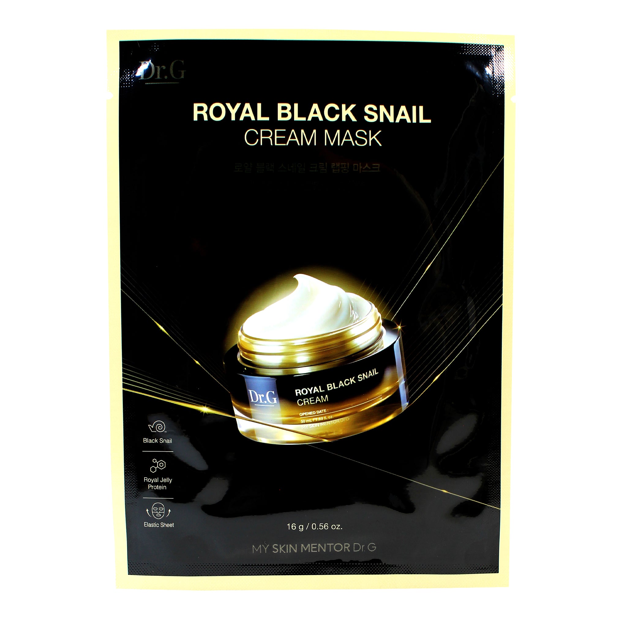 DR.G- Royal black snail cream mask