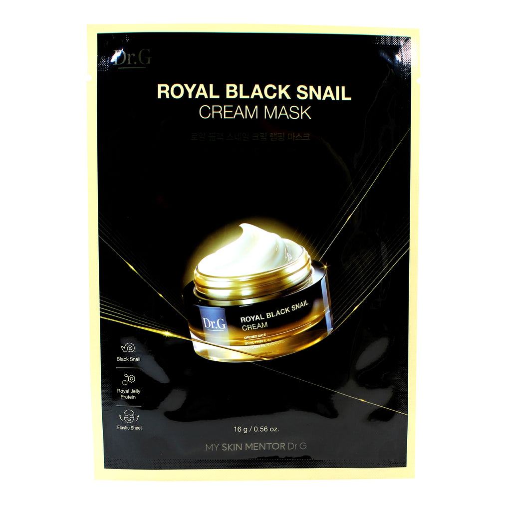 DR.G- Royal black snail cream mask