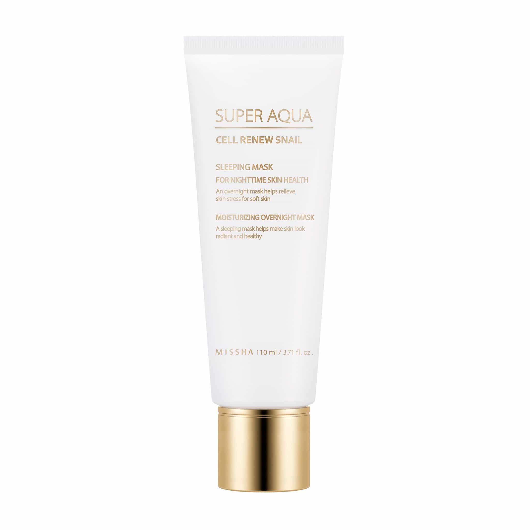 SUPER AQUA CELL RENEW SNAIL SLEEPING MASK - MISSHA