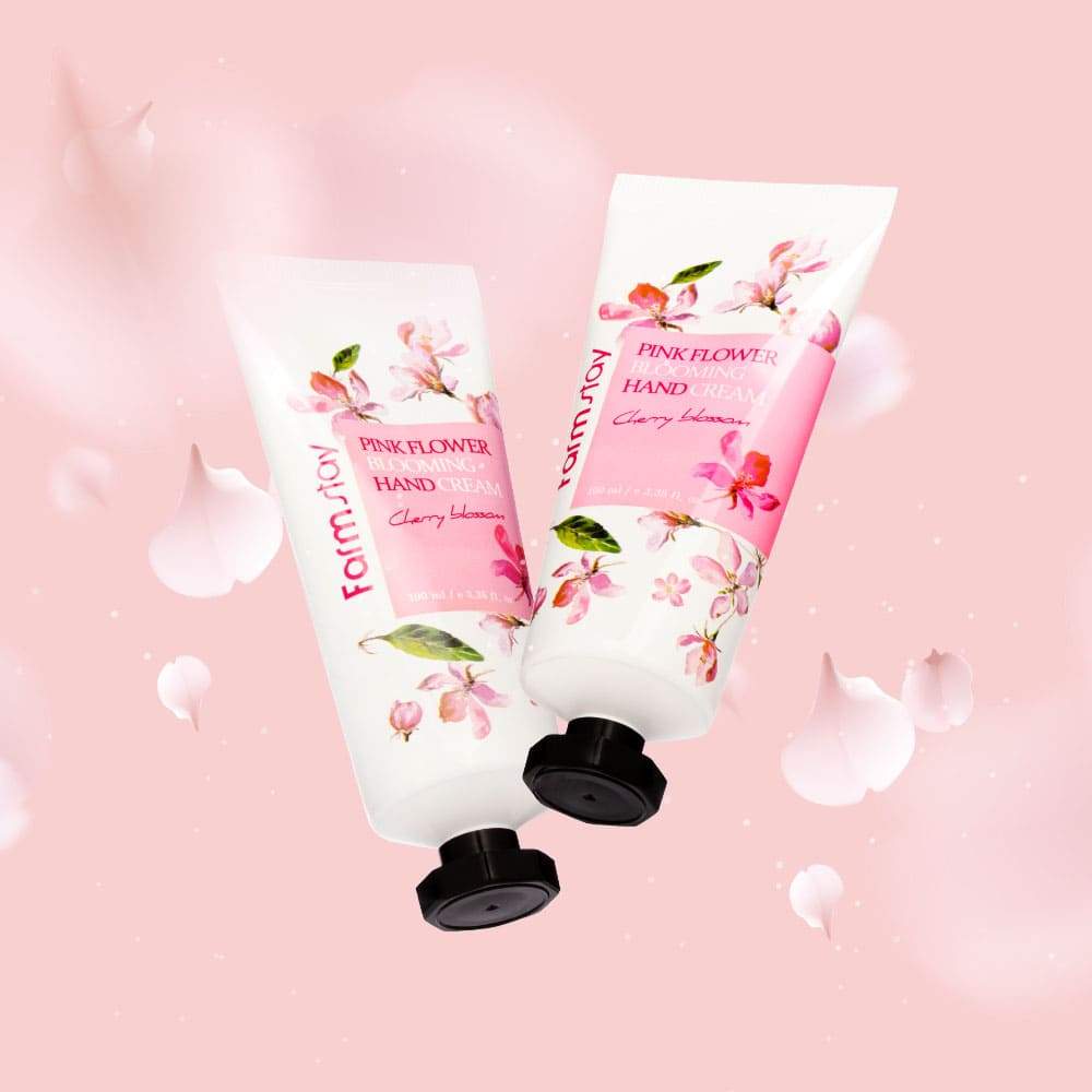 Farmstay Pink Flower Blooming Hand Cream - MÓA MOA