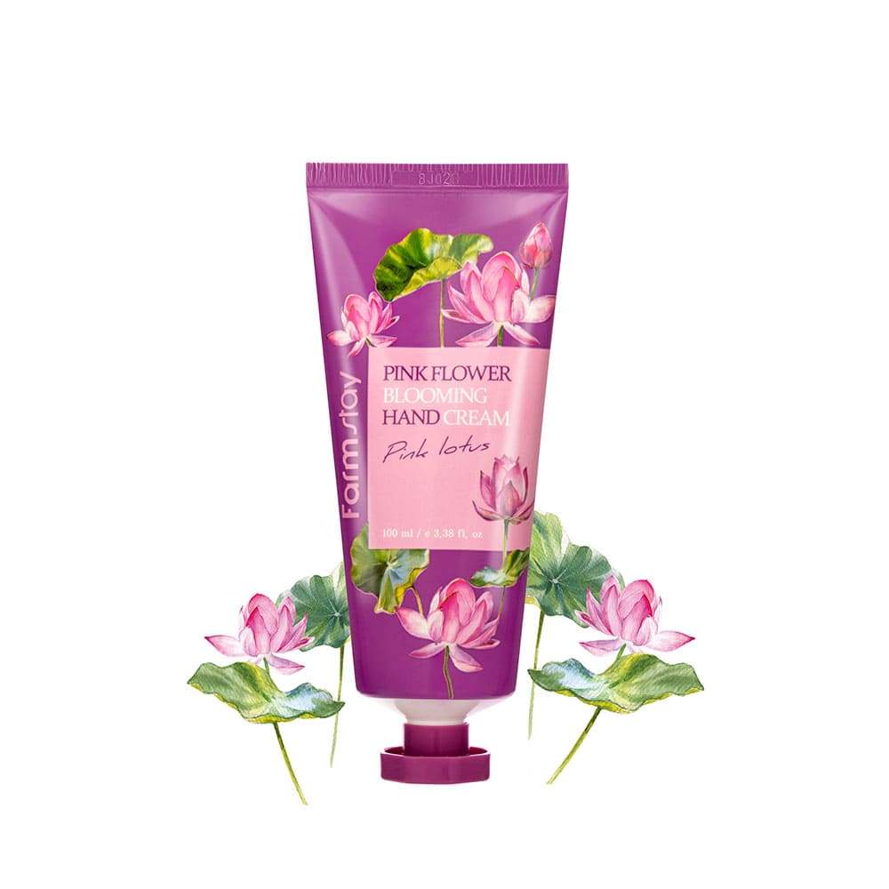 Farmstay Pink Flower Blooming Hand Cream - MÓA MOA