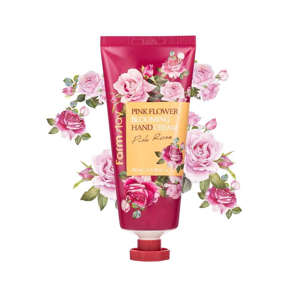 Farmstay Pink Flower Blooming Hand Cream - MÓA MOA