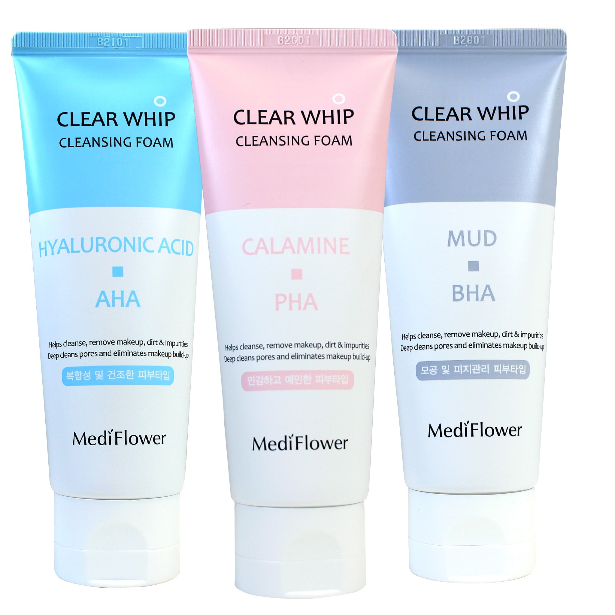 MEDI FLOWER- CLEAR WHIP CLEANSING  FOAM