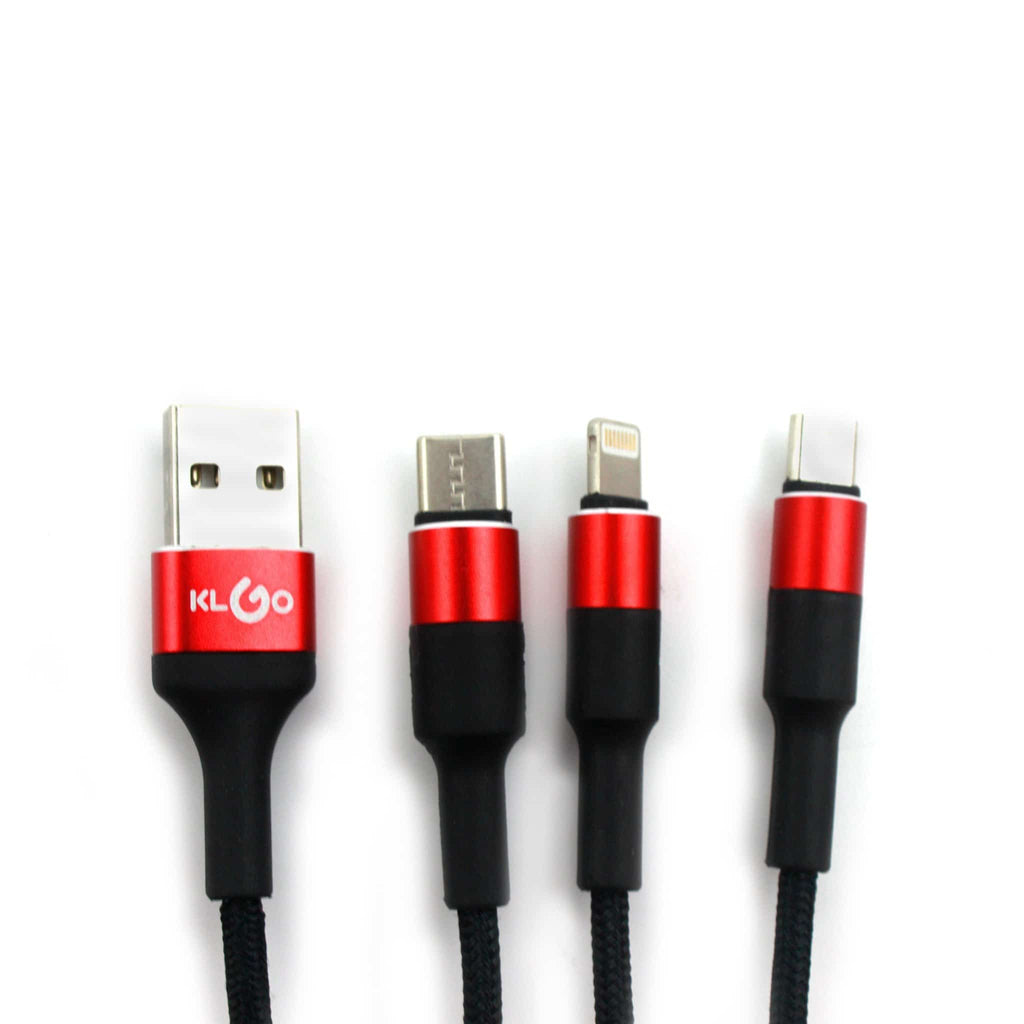 cable con 3 entradas carga rapida - MÓA MOA