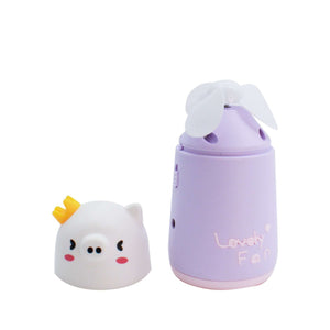 ventilador de mano puerquito rey - MÓA MOA