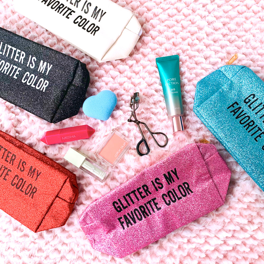 cosmetiquera glitter - MÓA MOA
